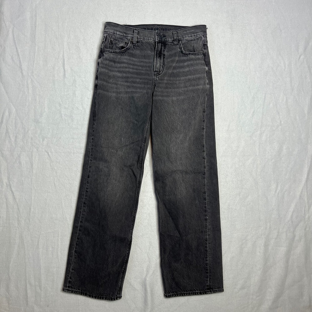 American Eagle Stovepipe Jeans Sz 0 Strigid Straight Grunge Indie Skater